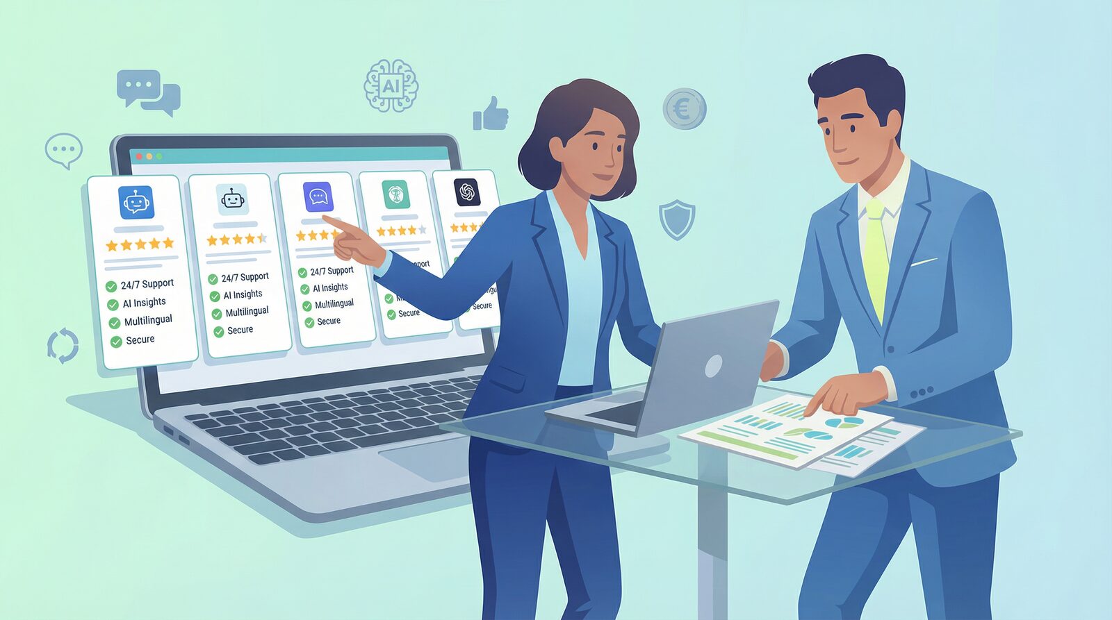 Best AI Chatbots for Business 2026: The Ultimate Comparison | Chatbyte